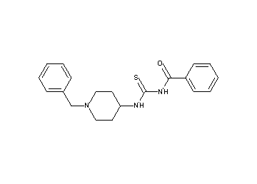 N-{[(1-benzyl-4-piperidinyl)amino]carbonothioyl}benzamide