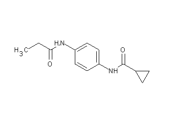 N-[4-(propionylamino)phenyl]cyclopropanecarboxamide - Click Image to Close