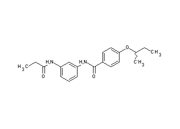 4-sec-butoxy-N-[3-(propionylamino)phenyl]benzamide