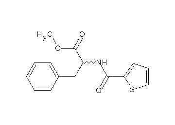 methyl N-(2-thienylcarbonyl)phenylalaninate