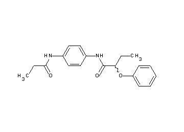 2-phenoxy-N-[4-(propionylamino)phenyl]butanamide