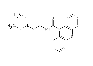 N-[2-(diethylamino)ethyl]-10H-phenothiazine-10-carboxamide