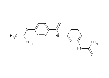 N-[3-(acetylamino)phenyl]-4-isopropoxybenzamide