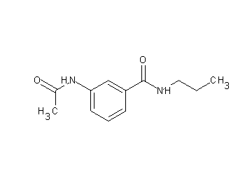 3-(acetylamino)-N-propylbenzamide