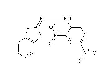 1-(1,3-dihydro-2H-inden-2-ylidene)-2-(2,4-dinitrophenyl)hydrazine