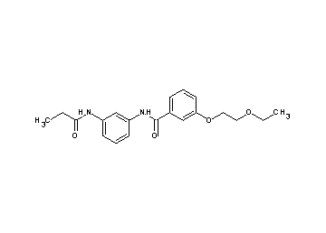 3-(2-ethoxyethoxy)-N-[3-(propionylamino)phenyl]benzamide