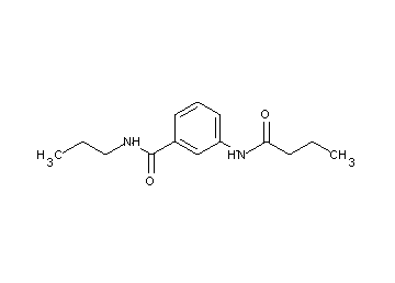 3-(butyrylamino)-N-propylbenzamide