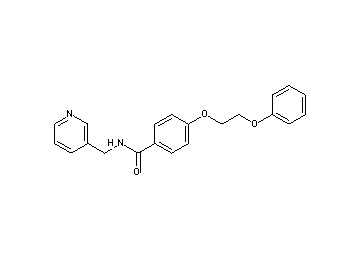 4-(2-phenoxyethoxy)-N-(3-pyridinylmethyl)benzamide