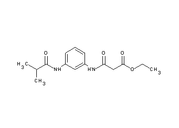 ethyl 3-{[3-(isobutyrylamino)phenyl]amino}-3-oxopropanoate - Click Image to Close