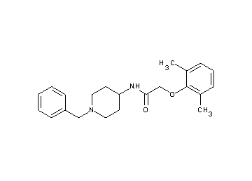 N-(1-benzyl-4-piperidinyl)-2-(2,6-dimethylphenoxy)acetamide