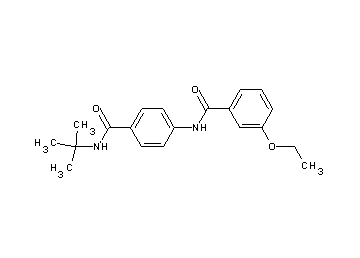 N-{4-[(tert-butylamino)carbonyl]phenyl}-3-ethoxybenzamide