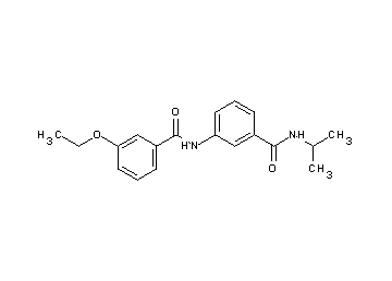 3-ethoxy-N-{3-[(isopropylamino)carbonyl]phenyl}benzamide