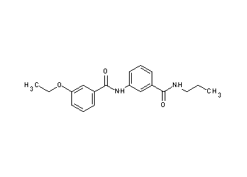 3-ethoxy-N-{3-[(propylamino)carbonyl]phenyl}benzamide - Click Image to Close