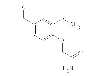 2-(4-formyl-2-methoxyphenoxy)acetamide