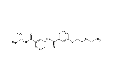 3-(2-ethoxyethoxy)-N-{3-[(isopropylamino)carbonyl]phenyl}benzamide