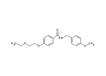 4-(2-ethoxyethoxy)-N-(4-methoxybenzyl)benzamide