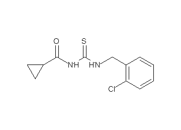 N-{[(2-chlorobenzyl)amino]carbonothioyl}cyclopropanecarboxamide
