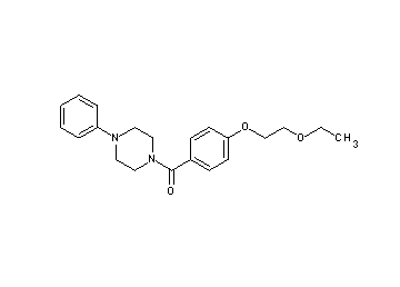 1-[4-(2-ethoxyethoxy)benzoyl]-4-phenylpiperazine