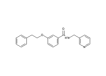 3-(2-phenylethoxy)-N-(3-pyridinylmethyl)benzamide - Click Image to Close