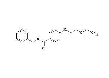 4-(2-ethoxyethoxy)-N-(3-pyridinylmethyl)benzamide