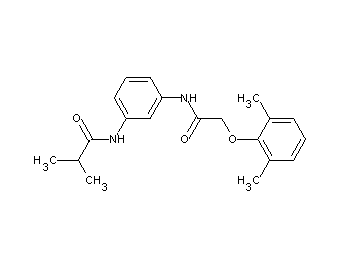 N-(3-{[(2,6-dimethylphenoxy)acetyl]amino}phenyl)-2-methylpropanamide