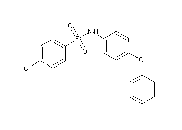 4-chloro-N-(4-phenoxyphenyl)benzenesulfonamide