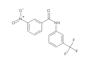 3-nitro-N-[3-(trifluoromethyl)phenyl]benzamide