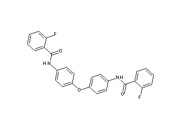 N,N'-[oxybis(4,1-phenylene)]bis(2-fluorobenzamide)