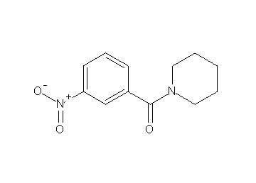 1-(3-nitrobenzoyl)piperidine