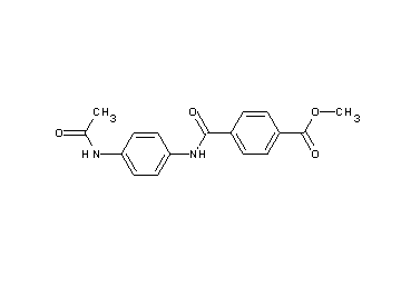methyl 4-({[4-(acetylamino)phenyl]amino}carbonyl)benzoate