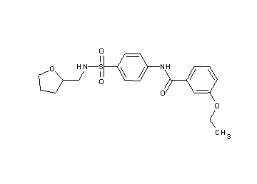 3-ethoxy-N-(4-{[(tetrahydro-2-furanylmethyl)amino]sulfonyl}phenyl)benzamide