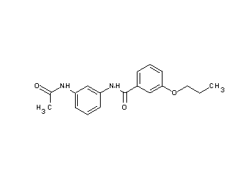 N-[3-(acetylamino)phenyl]-3-propoxybenzamide