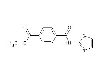 methyl 4-[(1,3-thiazol-2-ylamino)carbonyl]benzoate - Click Image to Close
