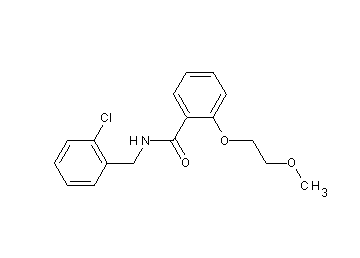 N-(2-chlorobenzyl)-2-(2-methoxyethoxy)benzamide