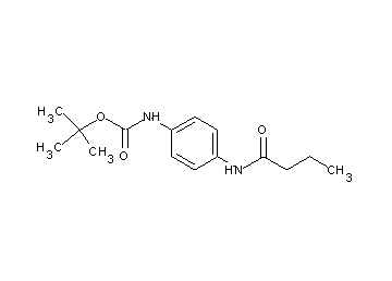 tert-butyl [4-(butyrylamino)phenyl]carbamate