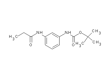 tert-butyl [3-(propionylamino)phenyl]carbamate