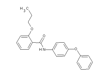 N-(4-phenoxyphenyl)-2-propoxybenzamide