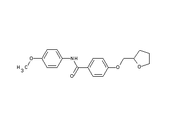 N-(4-methoxyphenyl)-4-(tetrahydro-2-furanylmethoxy)benzamide