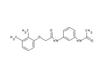 N-[3-(acetylamino)phenyl]-2-(2,3-dimethylphenoxy)acetamide