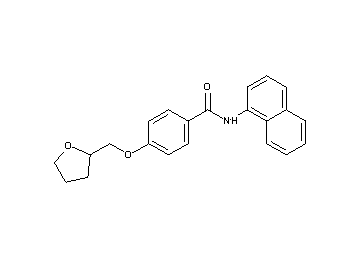 N-1-naphthyl-4-(tetrahydro-2-furanylmethoxy)benzamide