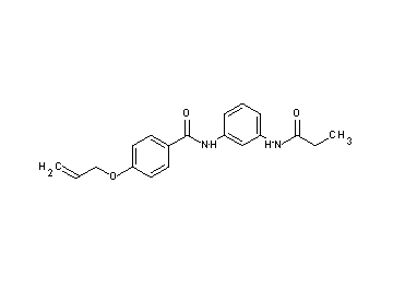 4-(allyloxy)-N-[3-(propionylamino)phenyl]benzamide - Click Image to Close