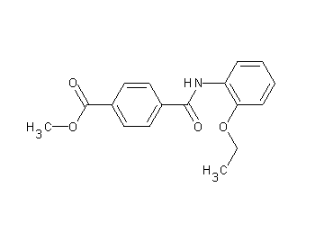 methyl 4-{[(2-ethoxyphenyl)amino]carbonyl}benzoate