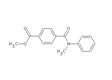methyl 4-{[methyl(phenyl)amino]carbonyl}benzoate