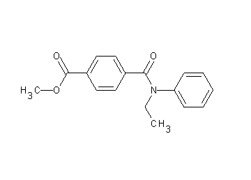 methyl 4-{[ethyl(phenyl)amino]carbonyl}benzoate
