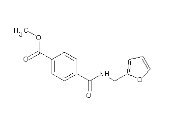 methyl 4-{[(2-furylmethyl)amino]carbonyl}benzoate