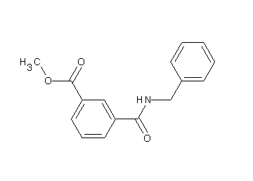 methyl 3-[(benzylamino)carbonyl]benzoate