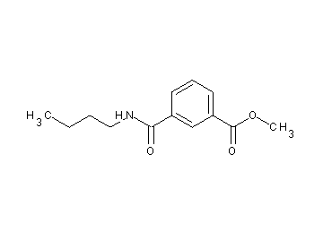 methyl 3-[(butylamino)carbonyl]benzoate