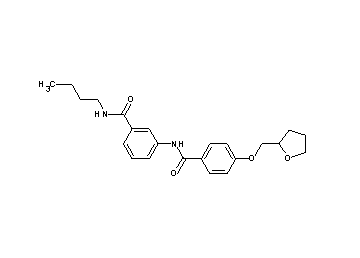 N-butyl-3-{[4-(tetrahydro-2-furanylmethoxy)benzoyl]amino}benzamide