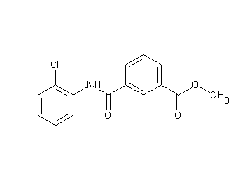 methyl 3-{[(2-chlorophenyl)amino]carbonyl}benzoate