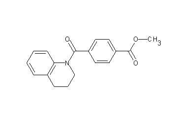 methyl 4-(3,4-dihydro-1(2H)-quinolinylcarbonyl)benzoate